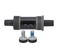 Pedalier sellado de 68 mm con rodamiento metálico cónico cuadrado para bicicleta de montaña, pedalier de bicicleta con tornillos impermeables de cabeza hexagonal, compatible con (120 mm)