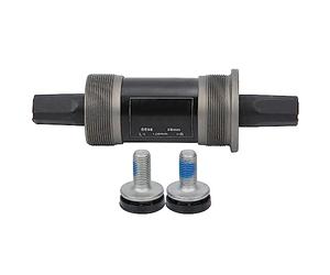 Pedalier sellado de 68 mm con rodamiento metálico cónico cuadrado para bicicleta de montaña, pedalier de bicicleta con tornillos impermeables de cabeza hexagonal, compatible con (126 mm)