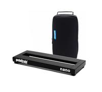 Pedaltrain - Tablero de Efectos Nano con Funda para Pedales de Guitarra de Montaña de Aluminio