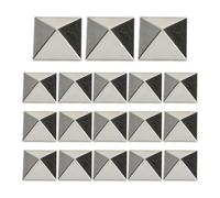 Pedana Stomp Per Snowboard - TPU 3 x 3 x 1,3 cm | Tappetino Di Sicurezza 18 Pezzi Pentagramma With Grip Antiscivolo, Protezione Del Piede, Supporto Allenamento Invernale | Sport Di Montagna Sci