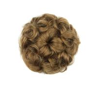 Pedazo de pelo moño 8 colores forma de flor pelo sintético pelo rizado moño banda de goma moño for el pelo Donut rodillo postizos for mujeres Pedazo de pelo moño(2005)