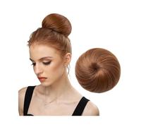 Pedazo de pelo moño Extensiones de moño de pelo sintético, Clip en postizo, cola de pelo falso, Donut, cordón, moño, pieza de cabello Updo, cola de caballo Pedazo de pelo moño(30)