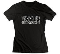 PEDD Women's Toots and The Maytals Logo T Shirts Black XL