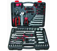 Peddinghaus 9531081001 - Juego de llaves de vaso (81 piezas, 1/4"-1/2", maletín de plástico)