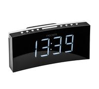 PEDEA 55005200 - Radio (Reloj, FM, 87,5 - 108 MHz, Sintonización automática, LED, Negro, Gris)