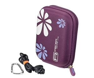 Pedea 65060080 - Funda rígida para cámaras de Fotos, Color Morado
