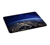 PEDEA Alfombrilla de ratón para Juegos y Oficina, 350 x 280 mm, con Bordes cosidos y Parte Inferior Antideslizante, Espacio limitht