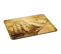 Pedea - Alfombrilla para ratón (tamaño grande), diseño de sailing ship