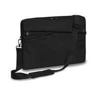 PEDEA Bolsa de mensajero unisex de moda (paquete de 1), negro/azul, 13,3 Zoll, Bolsa de hombro