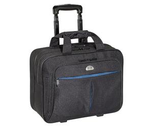 PEDEA business trolley "Premium Air" rolling case for laptops up to 17.3 inches (43.9 cm) with overnight compartment, black