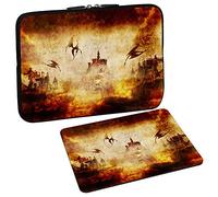 Pedea Design - Funda de Neopreno para Tablet (10,1"/25,6 cm), diseño de dragón