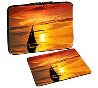 PEDEA Design - Funda para Tablet (10,1 Pulgadas, con diseño de Alfombrilla de ratón, Color océano