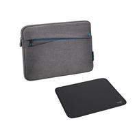 Pedea "Fashion" 12.9", gris + Logitech Mouse Pad Studio Series [hasta 32,8 cm]