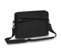 PEDEA Fashion - Funda para Tablet de 12,9" (con Compartimento para Accesorios y Correa para el Hombro), Color Negro y Azul