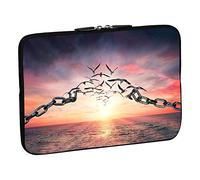 PEDEA Freedom - Funda Protectora para portátil (hasta 13,3 Pulgadas, 33,7 cm), diseño con Texto Freedom