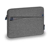 PEDEA Funda para Tablet de 9 a 11 Pulgadas, Funda para iPad Pro 11" 2025 M4/M2/M1, iPad Air 11" M3/M2 2024, iPad A16, Galaxy Tab S10FE, S9, A9+, Funda con Compartimento para Accesorios, Color Gris