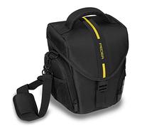 PEDEA GmbH 65060313 - Bolso para cámara SLR, tamaño L, color amarillo