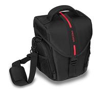 PEDEA GmbH 65060315 - Bolso para cámara SLR, tamaño L, color rojo