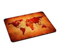 PEDEA GmbH 67007026 - Alfombrilla de ratón con diseño brown global map