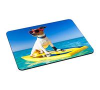 PEDEA GmbH 67007065 - Alfombrilla de ratón, diseño Surfer dog