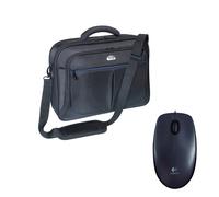 Pedea "Premium" 15,6", negro + Logitech M90, con cable