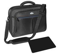 PEDEA SET018-66066210 maletines para portátil 39,6 cm (15.6") Bandolera Negro - Funda (Bandolera, 39,6 cm (15.6"), Tirante para Hombro, Negro)