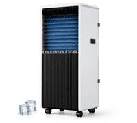 pedenencelia Aire Acondicionado Portátil con Compresor, Climatizador Solo Frío con Modos de Deshumidificación y Ventilación, Oscilación Automática Vertical, Temporizador de 24 Horas 12000BTU