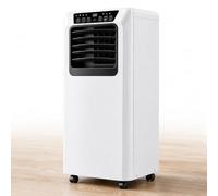 pedenencelia Aire Acondicionado Portátil para Habitaciones, Climatizador 3 en 1 con Refrigeración por Compresor, Modos de Deshumidificación y Solo Ventilación, Sin Necesidad de Agua ni Hielo 9000BTU