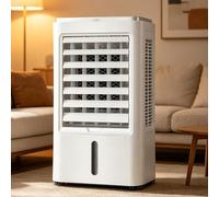 pedenencelia Aires Acondicionados Portátiles, Enfriador Evaporativo Personal, 3 Modos De Enfriamiento, Temporizador De 1/2/4 Horas, para Habitación, Oficina, Escritorio, Camping, Coche 12v