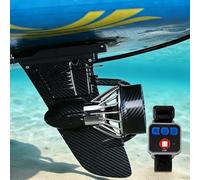pedenencelia Kit de Aleta Motorizada para Sup, Aleta Eléctrica con Batería 24V para Paddle Board con Velocidad Máxima de 7,5 km/h, 4h en Modo Drive / 2h en Modo Sport, Motor de Empuje