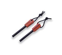 Pedernal joker pd10, material micarta canvas naranja con línea negra,