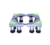 Pedestal ajustable para lavadora con 4/8/12 pies fuertes, bandejas de suelo antivibración para secadora y refrigerador, capacidad de 400 kg, se adapta a 45-65 cm de ancho