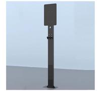 Pedestal conector de cargador de vehículo eléctrico, soporte de carga EV para exteriores, organizador de cables de carga de vehículos de nueva energía, columna de carga de vehículos eléctricos