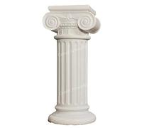 Pedestal de columna de la orden iónica griega pedestal hecho a mano escultura decoración del hogar 60 cm