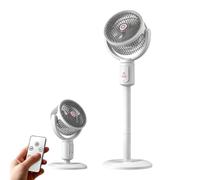 Pedestal Fan 73cm 5 Speeds USB Rechargeable With Remote Oscillating