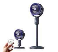 Pedestal Fan Oscillating - with Remote 5 Speeds 180° Oscillating 8H Timer