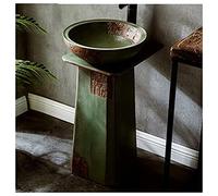 Pedestal Fregadero de Lavado de cerámica cerámica Lavado de lavavajillas para Interiores para Interiores y Exteriores 44 x 40 x 80 cm (e) Made in China