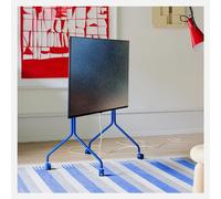 Pedestal Moon Rollin' | Soporte TV Giratorio | Soporte Pie TV de Diseño Danés | Mueble Television de Moda (Azul)