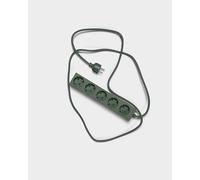 Pedestal Power Bar Regleta de 2 m con base magnética, práctico y elegante enchufe con 5 enchufes magnéticos, 5 vías Power Strip enchufe de 5 vías