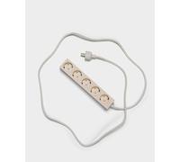 Pedestal Regleta Power Bar de 2 m con fondo magnético enchufe múltiple práctico y elegante, 5 vías - Enchufe magnético de 5 vías