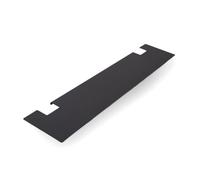 Pedestal Soporte para Barra de Sonido de Plate Shelf (Negro) | Práctico Compartimento para Guardar la Barra de Sonido, revistas, Flores | Compatible con los TV meubles Bendy Tall y Straight Rollin'