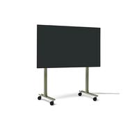 Pedestal Straight Rollin' - Soporte Con Ruedas para Televisores de 40 a 70 Pulgadas, Carrito de TV para Salón, Elevador de TV (Verde Mossy)