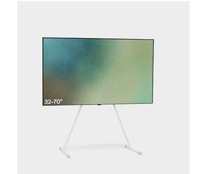 Pedestal Viva - Soporte para TV de 32 a 70 pulgadas | Soporte para TV de alta calidad en diseño moderno | robustas patas de acero | elegante soporte para TV con patas inclinadas y pies redondeados