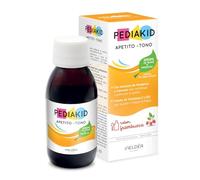 PEDIAKID - Apetito-Tono - Complemento alimenticio - Fórmula Exclusiva a base de Sirope de Agave - Estimula el apetito - Ayuda a aumentar de peso - Aroma Natural de Frambuesa - Botella 125 ml