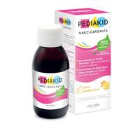 PEDIAKID - Nariz-Garganta - Complemento Alimenticio - Fórmula Exclusiva con Jarabe de Agave - Confort Respiratorio - Aroma Natural Miel-Limón - 125 ml
