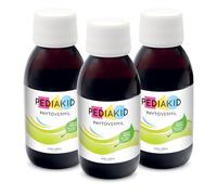 Pediakid - Phytovermil - Complemento Alimenticio Natural - Ayuda a Mantener una Esfera Intestinal Sana - Tapón Dosificador Incluido - Aroma Frutos Rojos - Lote de 3
