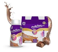 PediaSure Drink Chocolate 4 x 200 ml, Complemento Alimenticio para Niños | Nutrición Infantil, Batidos, Proteína, Vitaminas, Minerales, Inmunidad, Energía, Crecimiento, Calcio, Hierro, Vitamina C