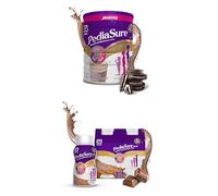 PediaSure - Sabor Cookies & Cream - Complemento Alimenticio para Niños con Proteínas, Vitaminas y Minerales - 850 gr + PediaSure drink - Sabor Chocolate - Pack de 4 Botellas x 200 ml