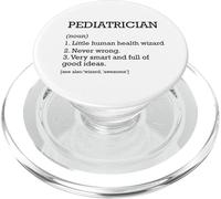 Pediatra Definición de trabajo Personalizado Divertido Pediatra PopSockets PopGrip para MagSafe