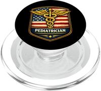 Pediatra Estadounidense Pediatra Médico Médico Patriot PopSockets PopGrip para MagSafe